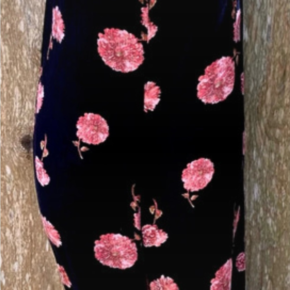 Floral Black Jumper